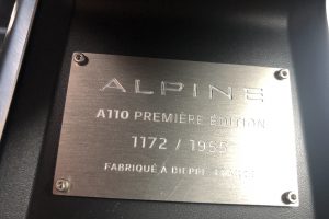 Alpine A110 1,8T 252cv Première Edition